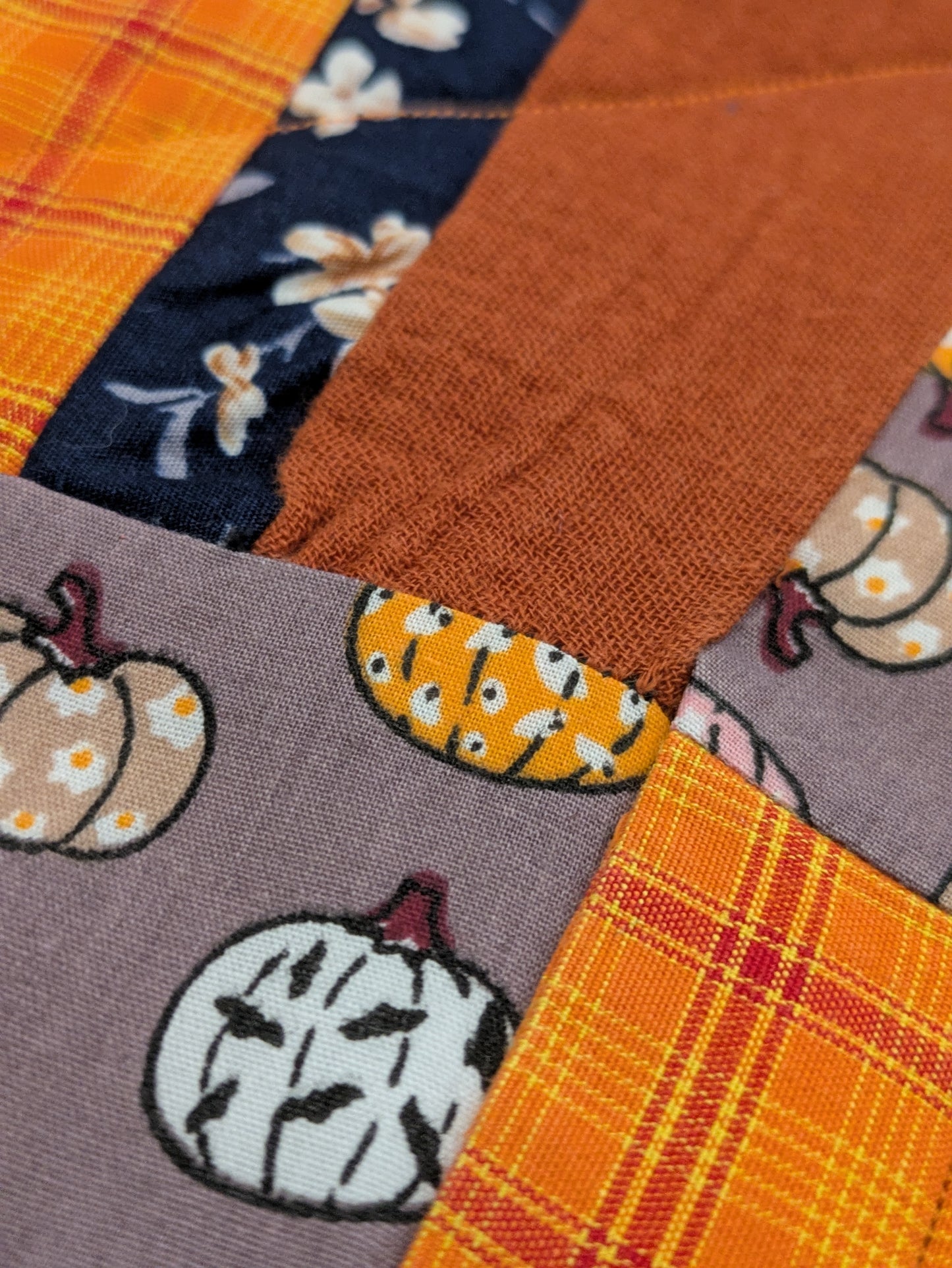 Patchwork Dog Bandana -M