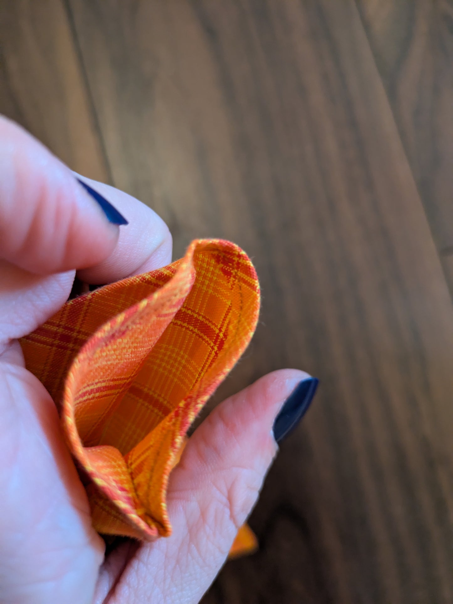 Orange Dog Bandana - L/XL