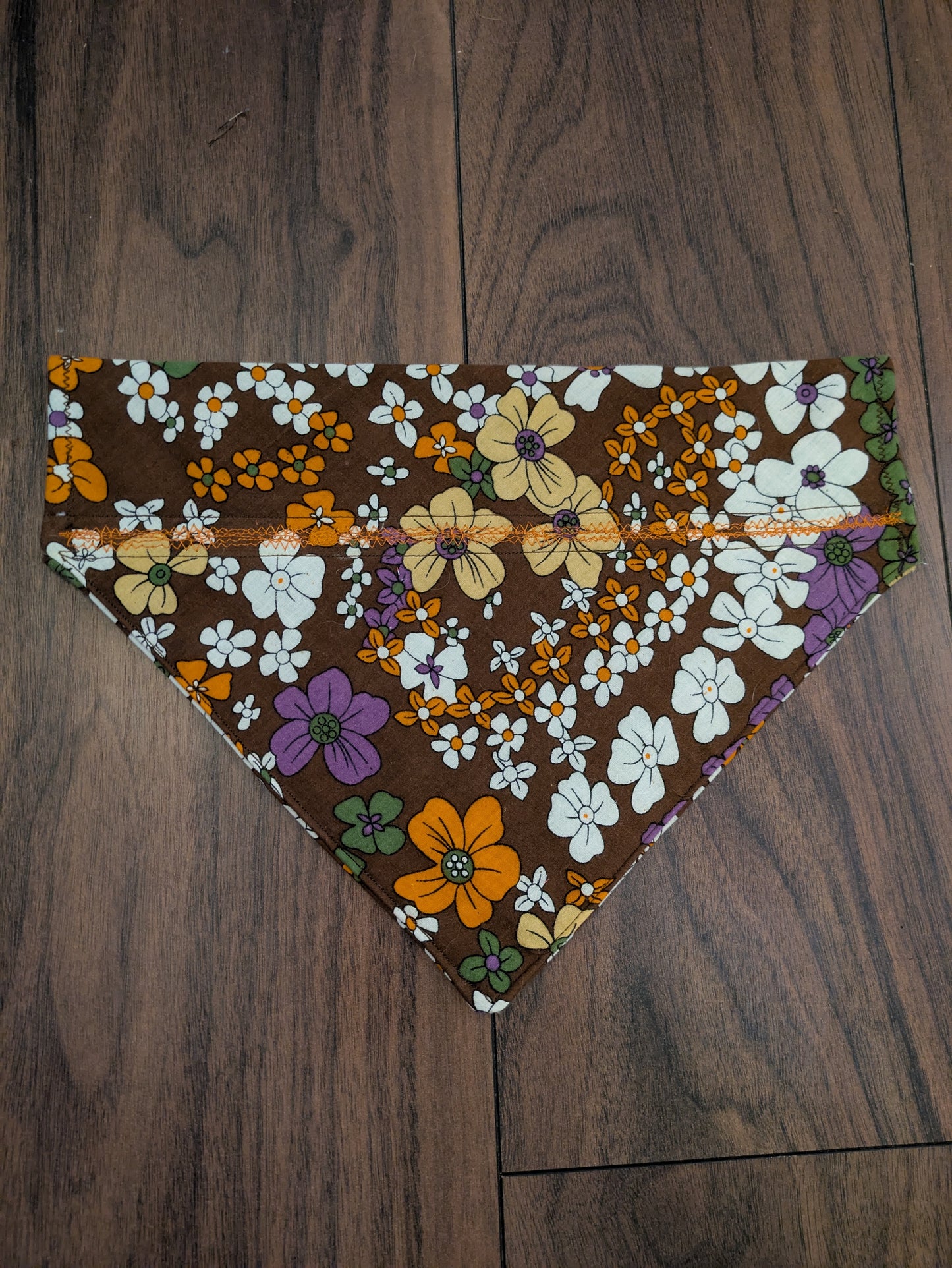 Retro Floral Dog Bandana