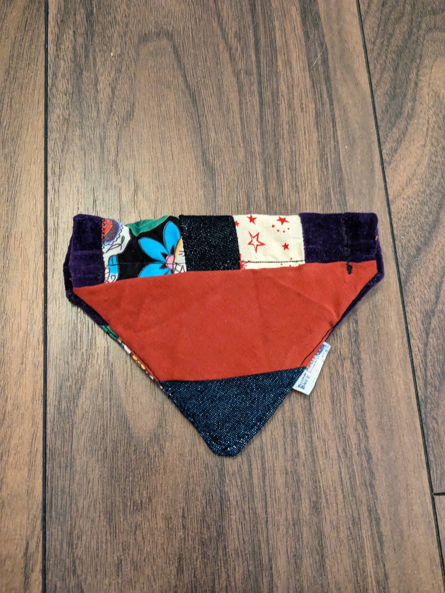 Patchwork Dog Bandana - XS