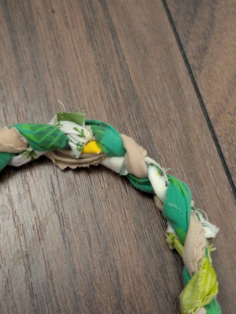 ID tag upcycled dog house collar - Small - Fetch & Fettle