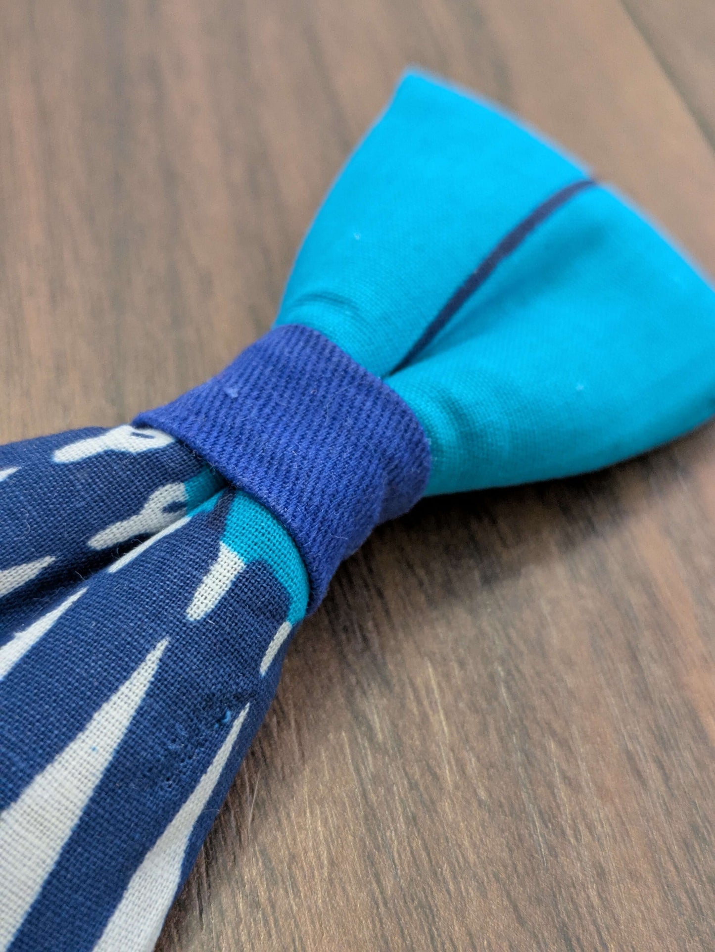 African print dog bow tie - S