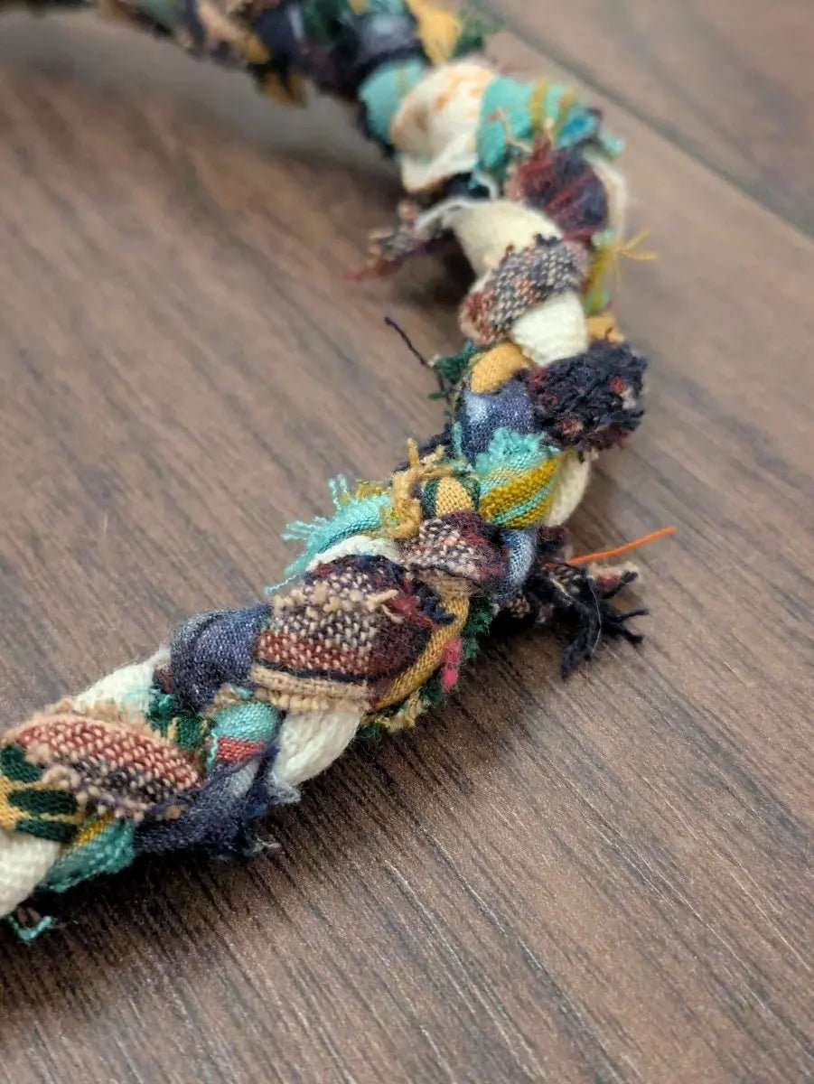 Fabric dog house collar - Medium - Fetch & Fettle