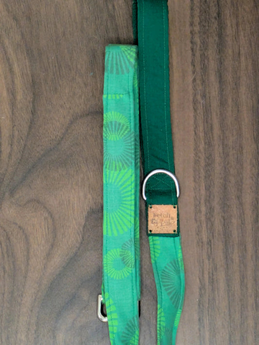 Green dog leash (4.5 foot) - Fetch & Fettle