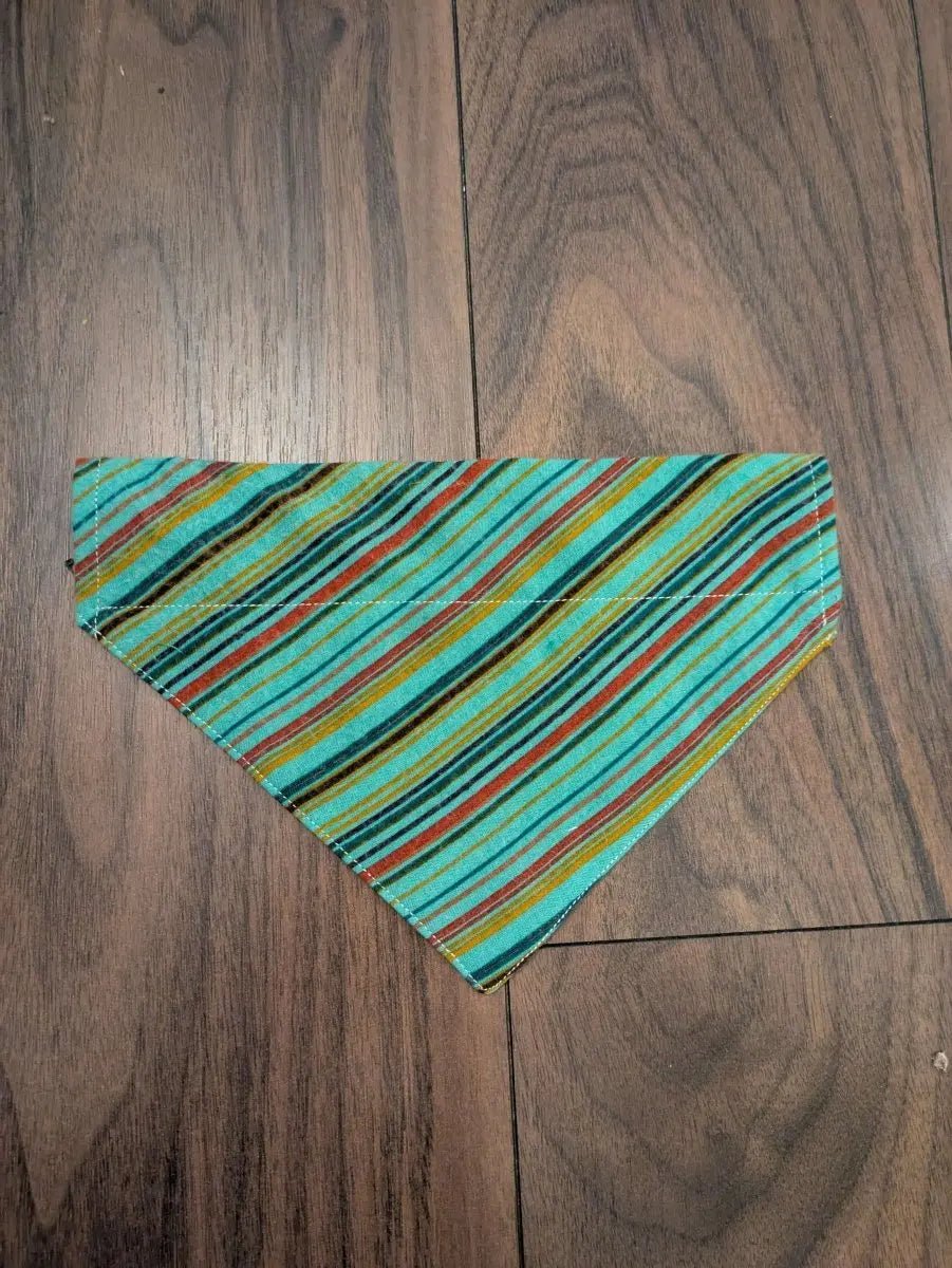 Turquoise spice - dog bandana - Fetch & Fettle
