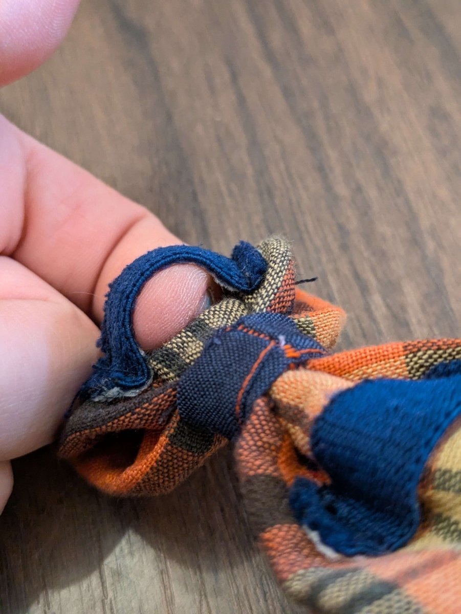 Rustic dog bow tie - XS/S - Fetch & Fettle