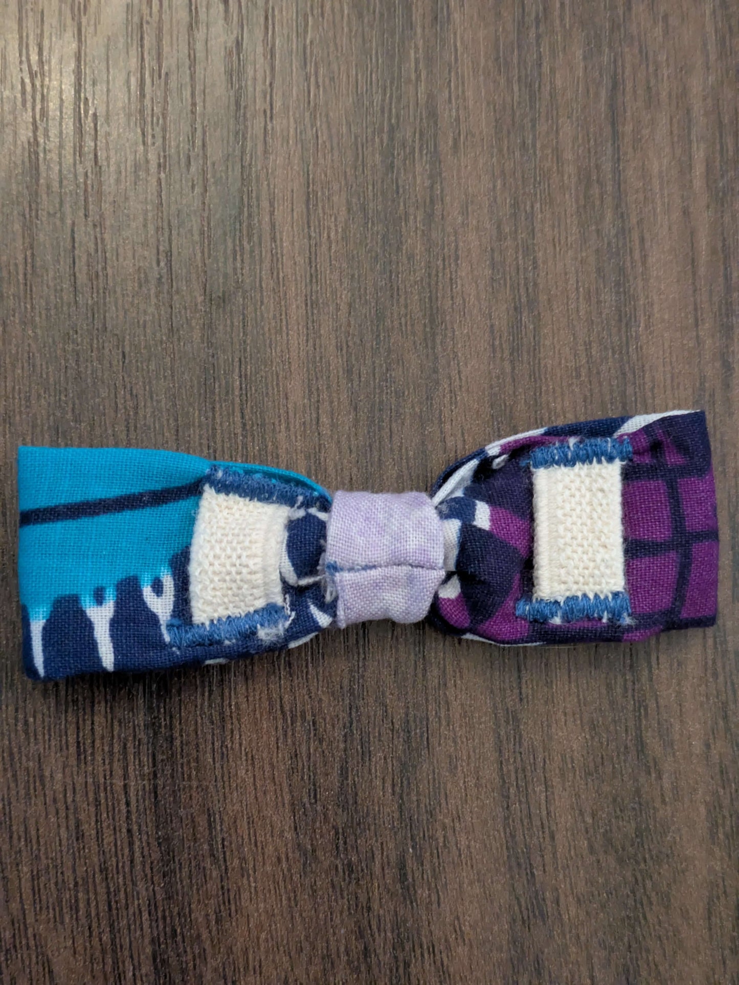 African print dog bow tie - XS/S