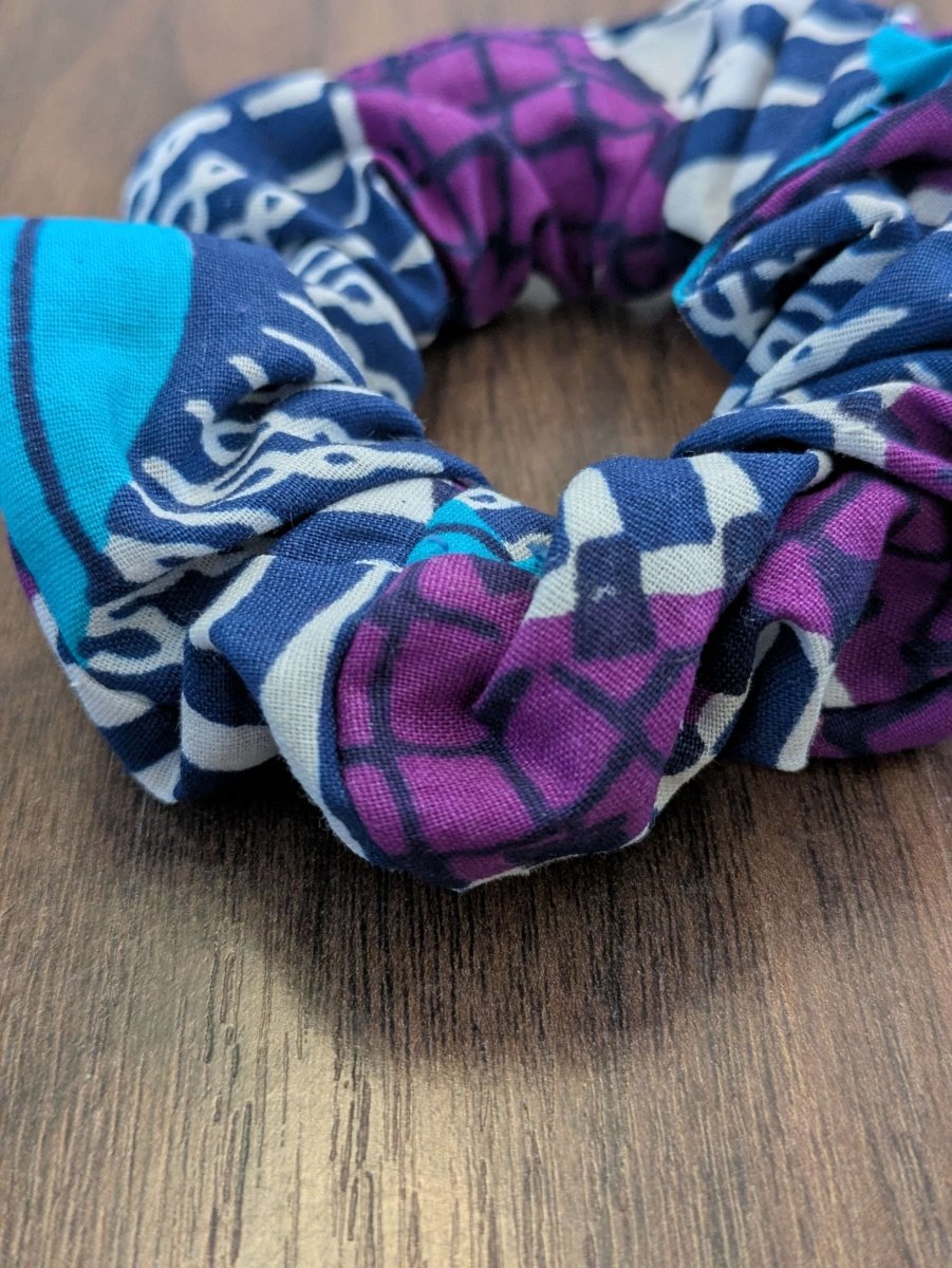 African print adult scrunchie - Fetch & Fettle