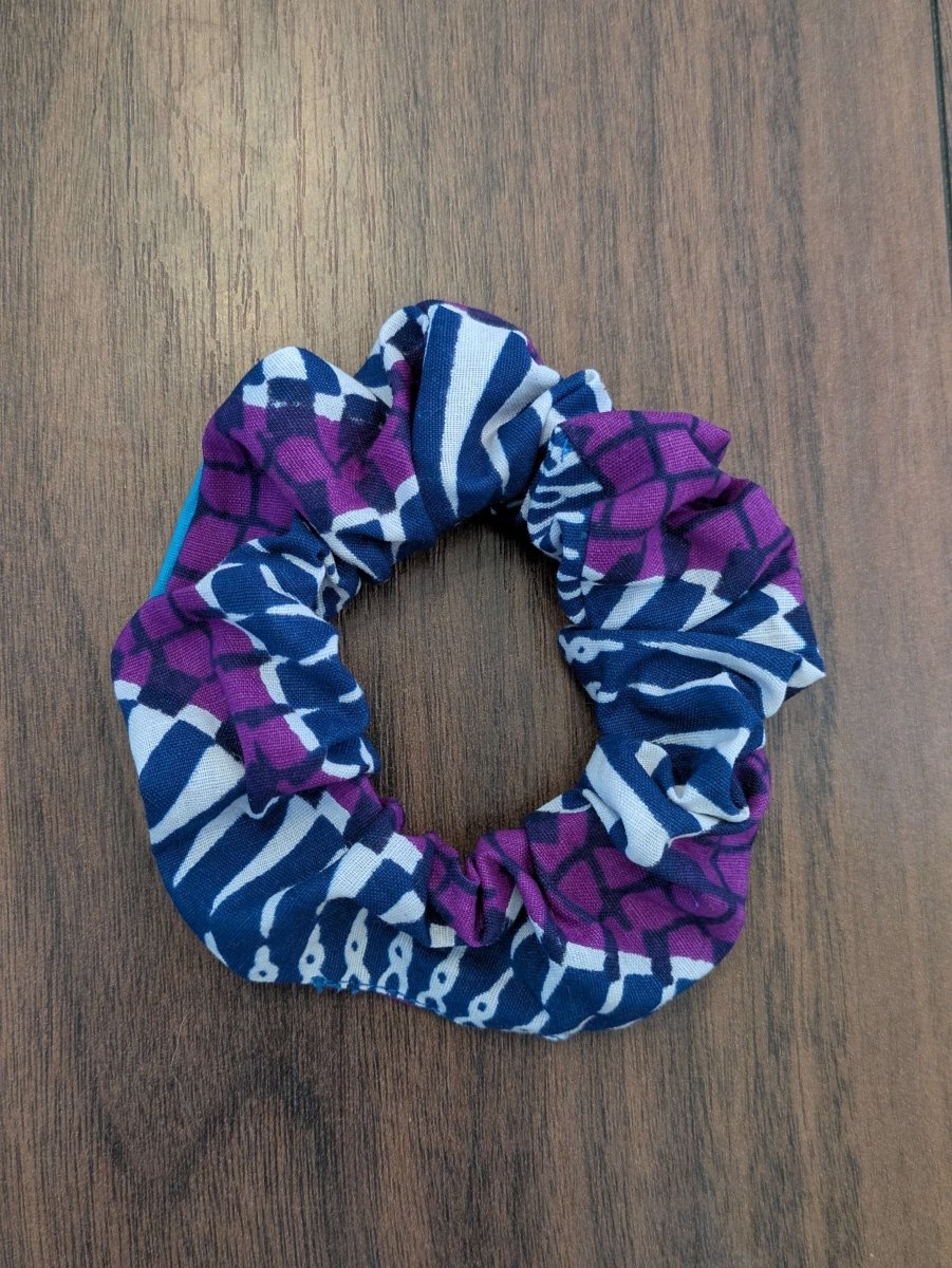 African print adult scrunchie - Fetch & Fettle