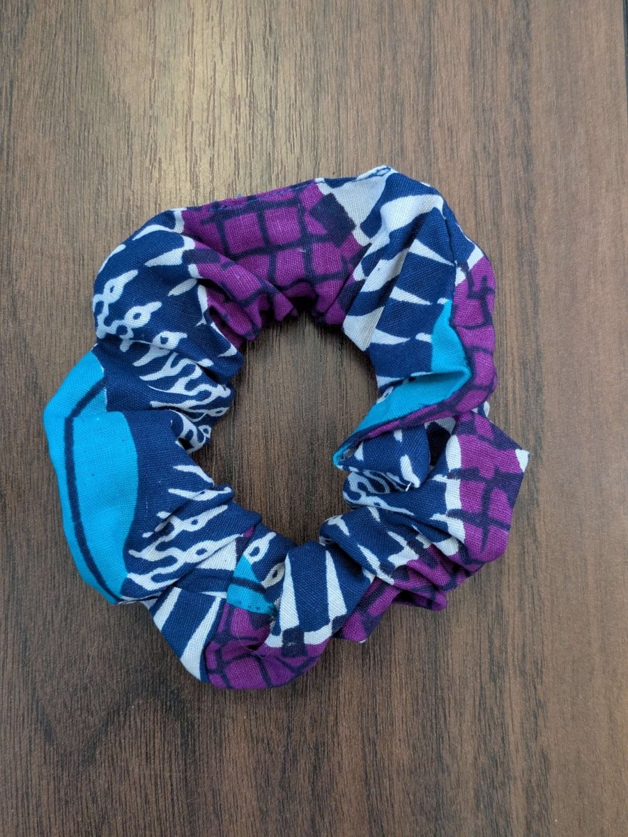 African print adult scrunchie - Fetch & Fettle