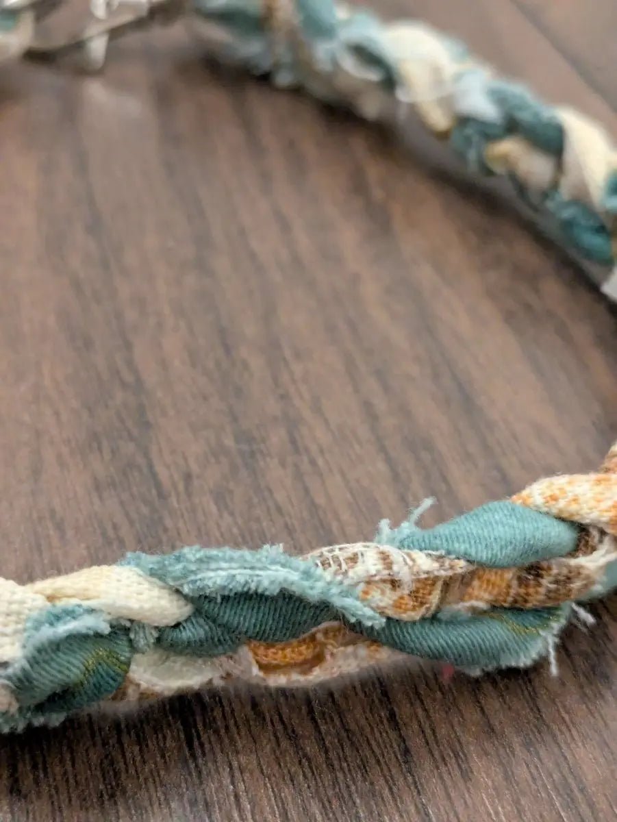 Unique upcycled dog house collar - Small - Fetch & Fettle