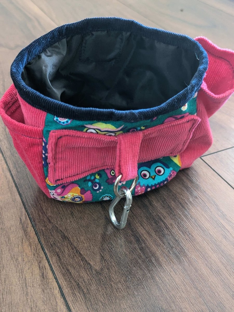 Bright owl - dog treat pouch - Fetch & Fettle
