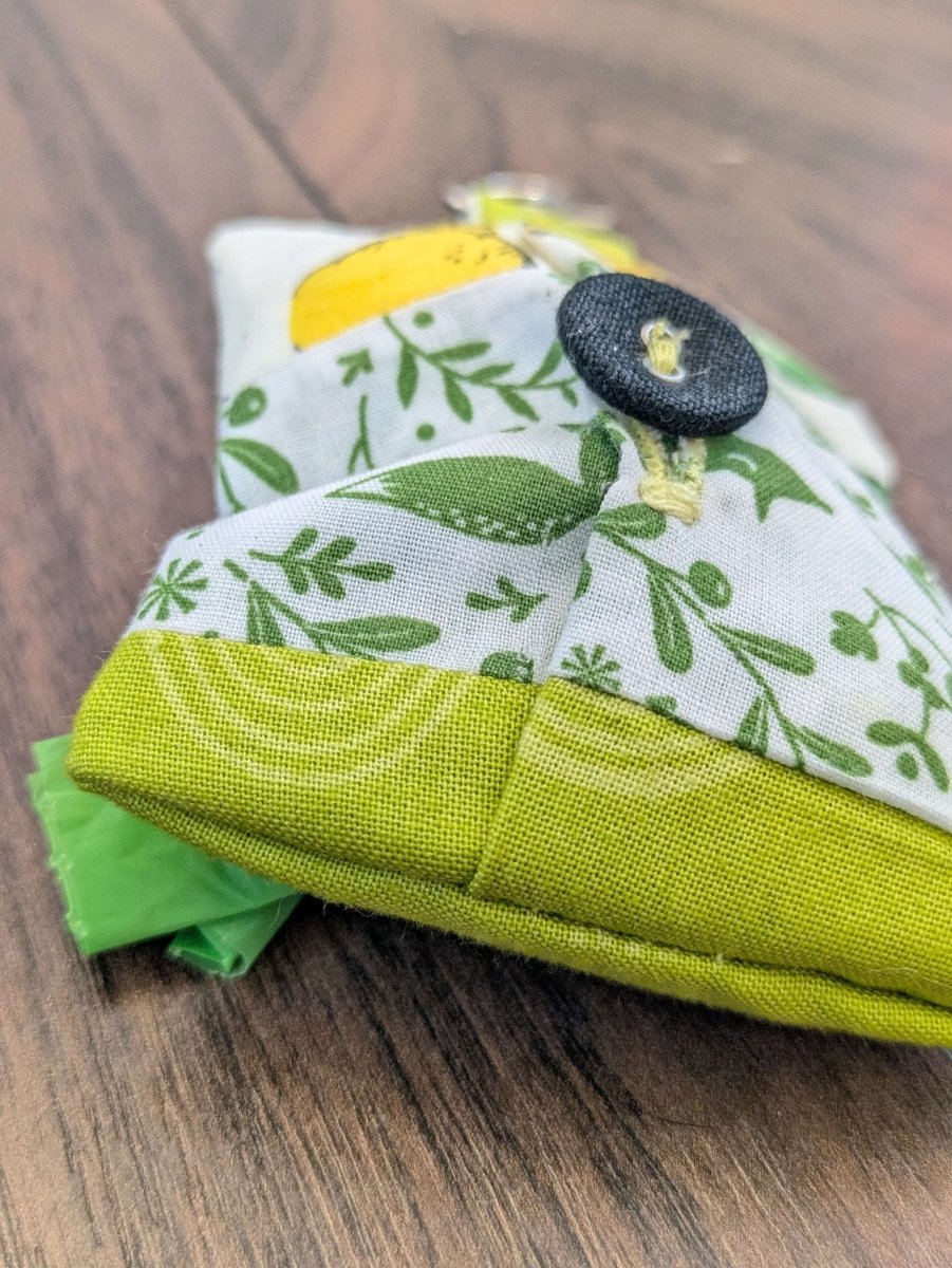 Spring greens poo bag holder - Fetch & Fettle