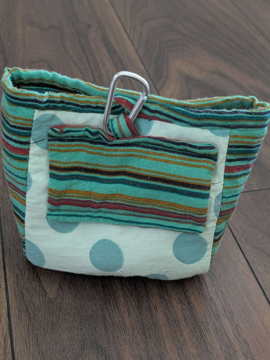 Turquoise spice - treat pouch - Fetch & Fettle