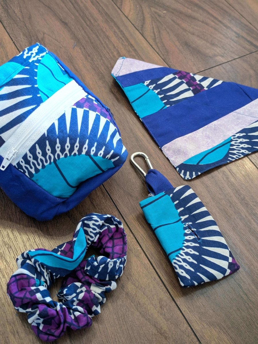 African print dog bow tie - S - Fetch & Fettle