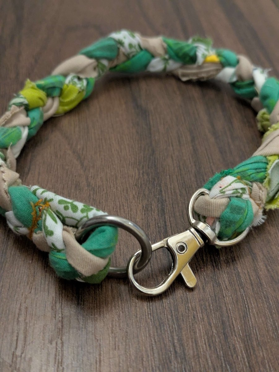 ID tag upcycled dog house collar - Small - Fetch & Fettle