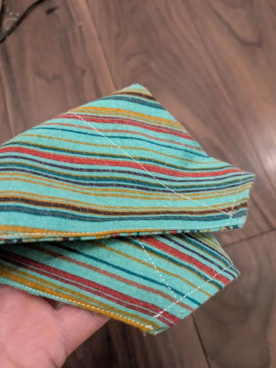 Turquoise spice - dog bandana - Fetch & Fettle