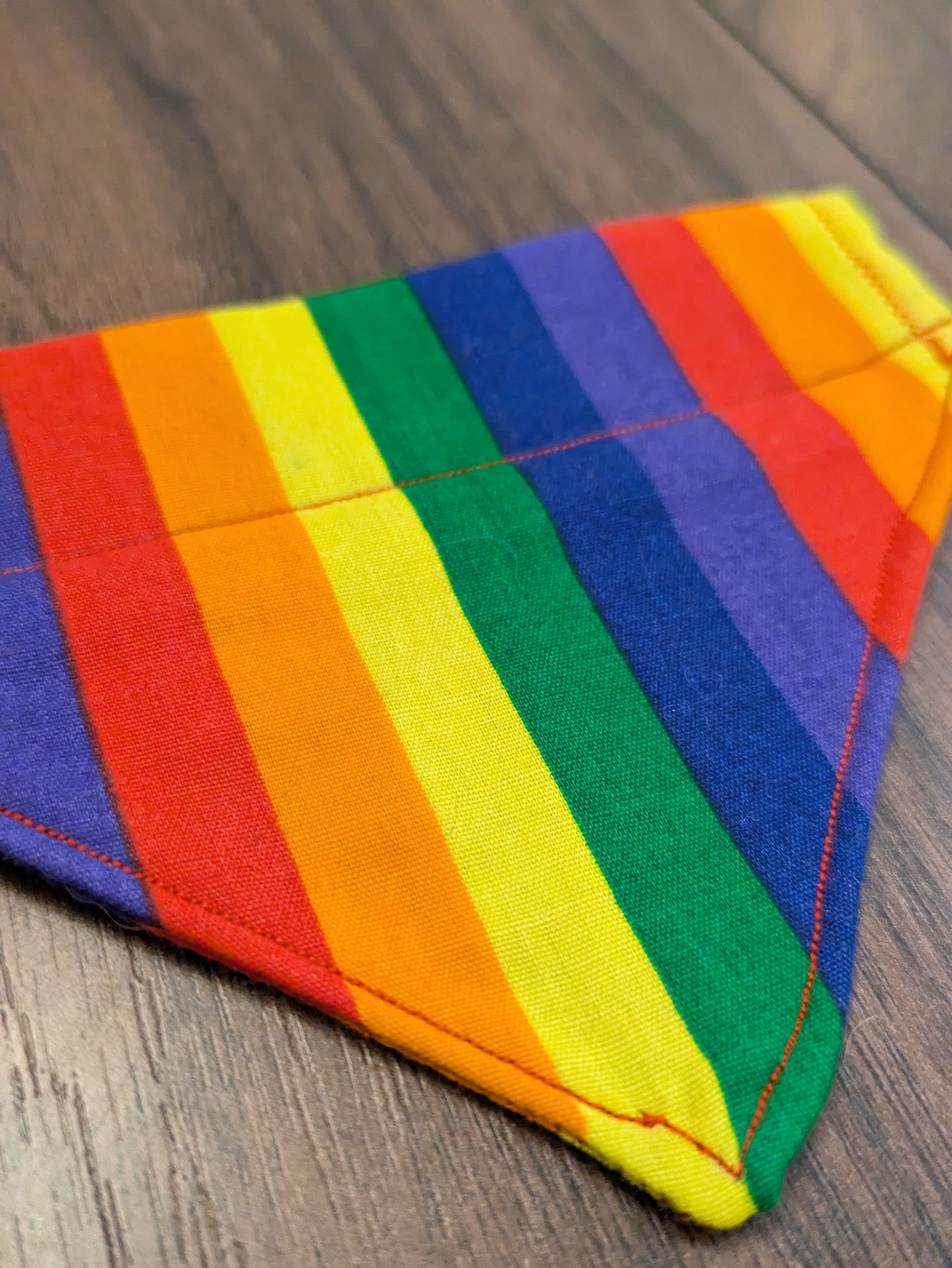 Rainbow Dog Bandana - XS