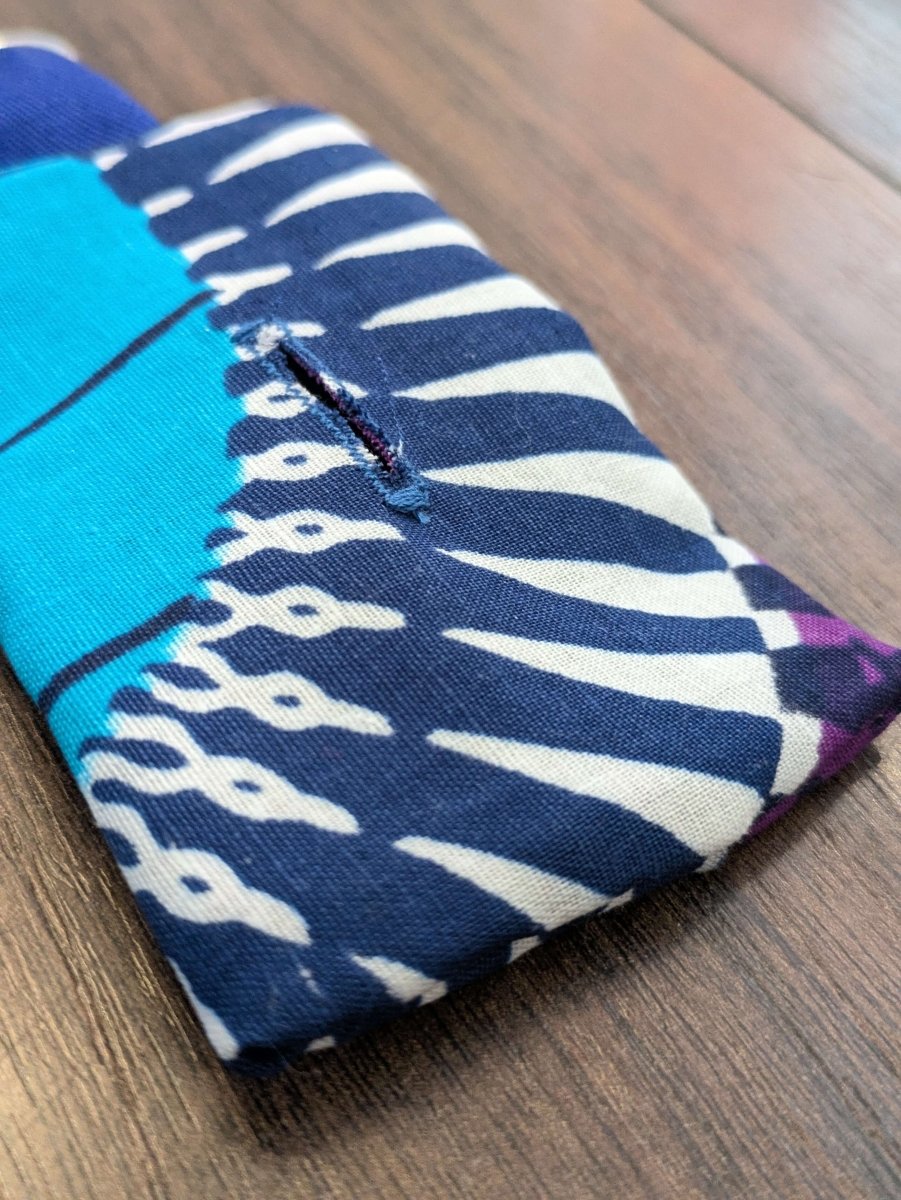 African print poo bag holder - Fetch & Fettle