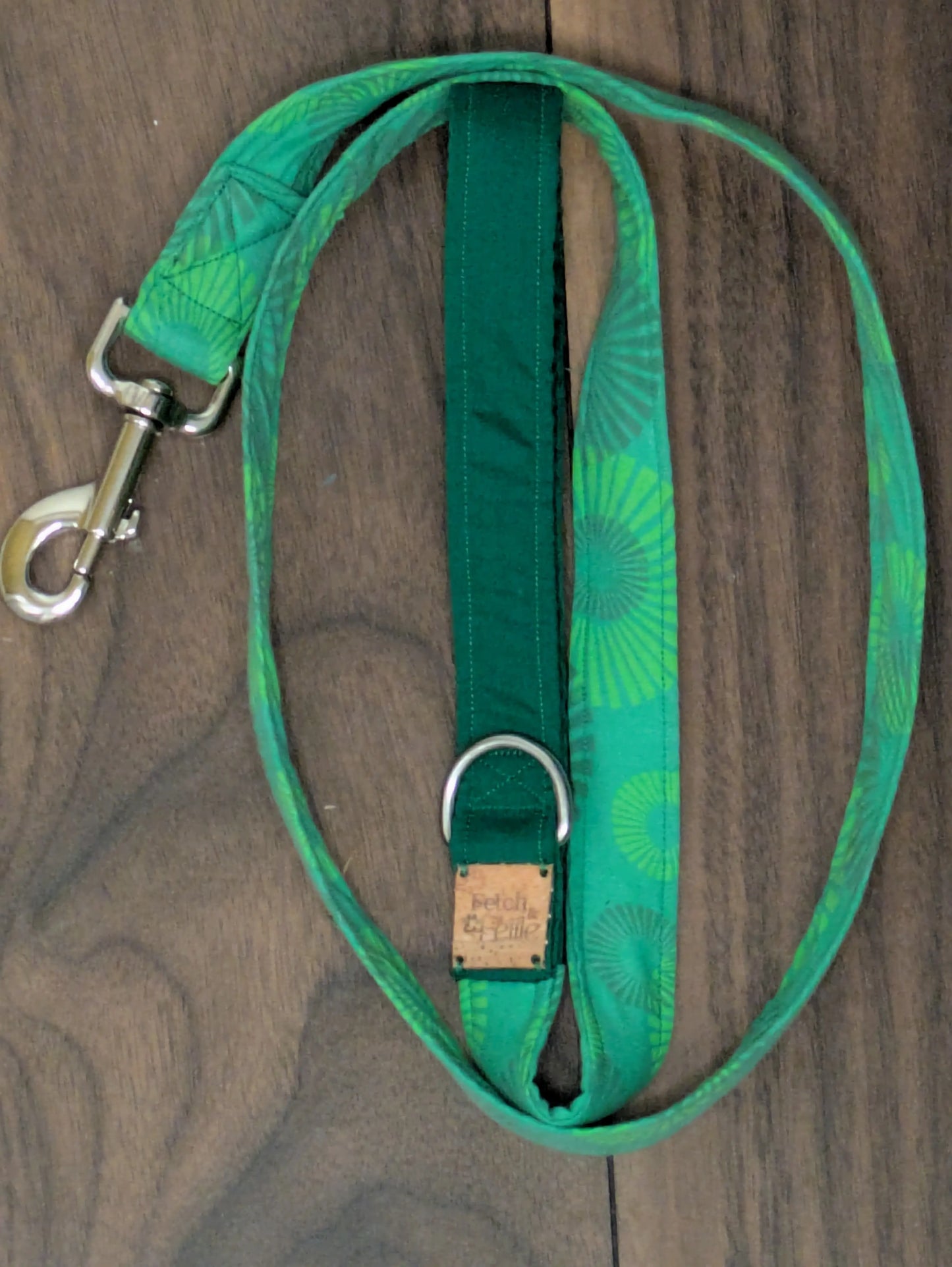 Green dog leash (4.5 foot) - Fetch & Fettle
