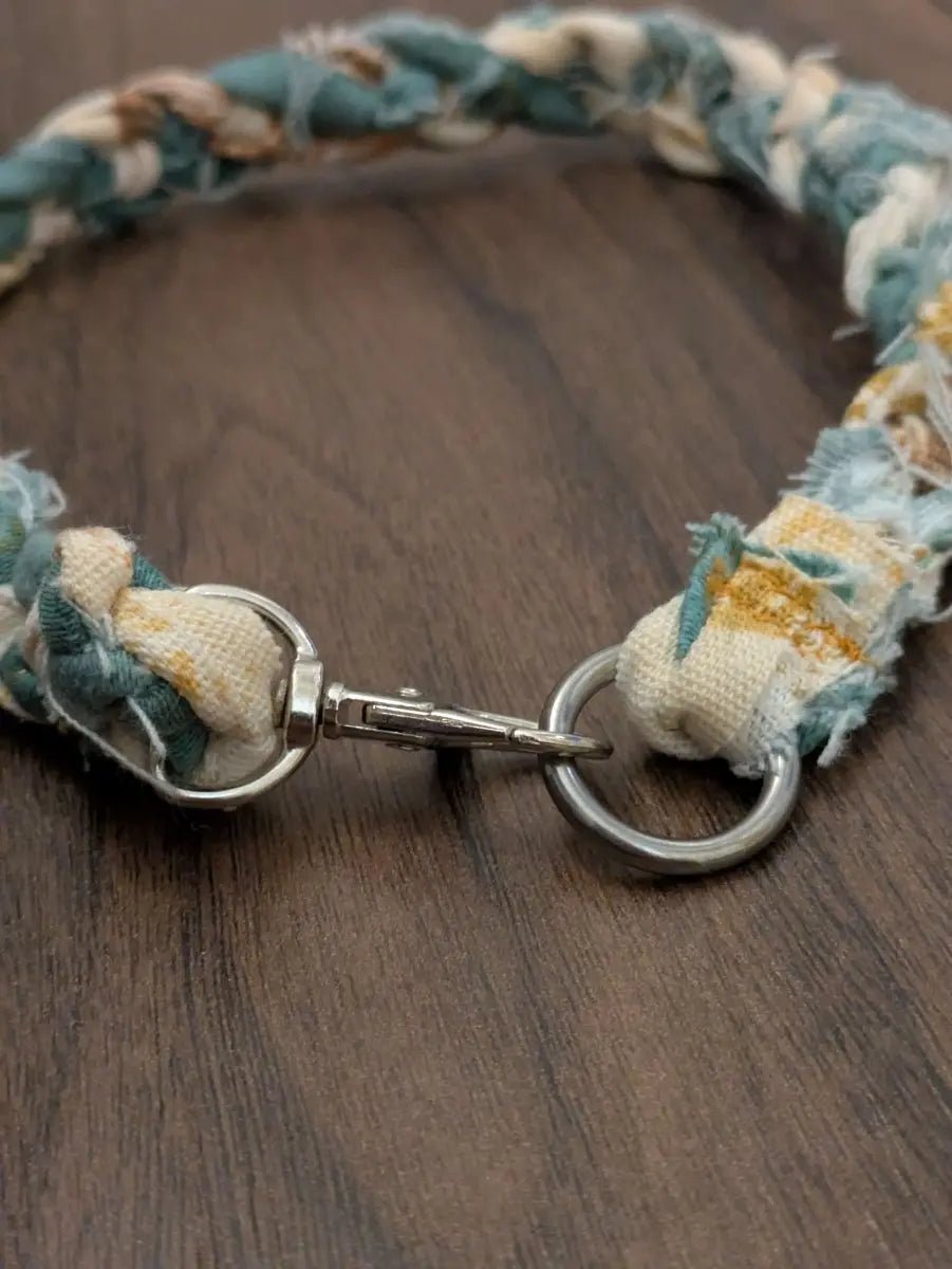 Unique upcycled dog house collar - Small - Fetch & Fettle