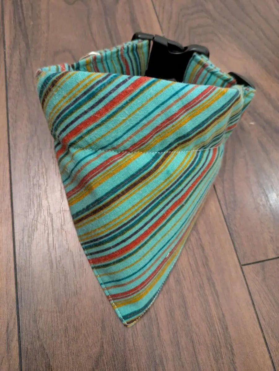 Turquoise spice - dog bandana - Fetch & Fettle