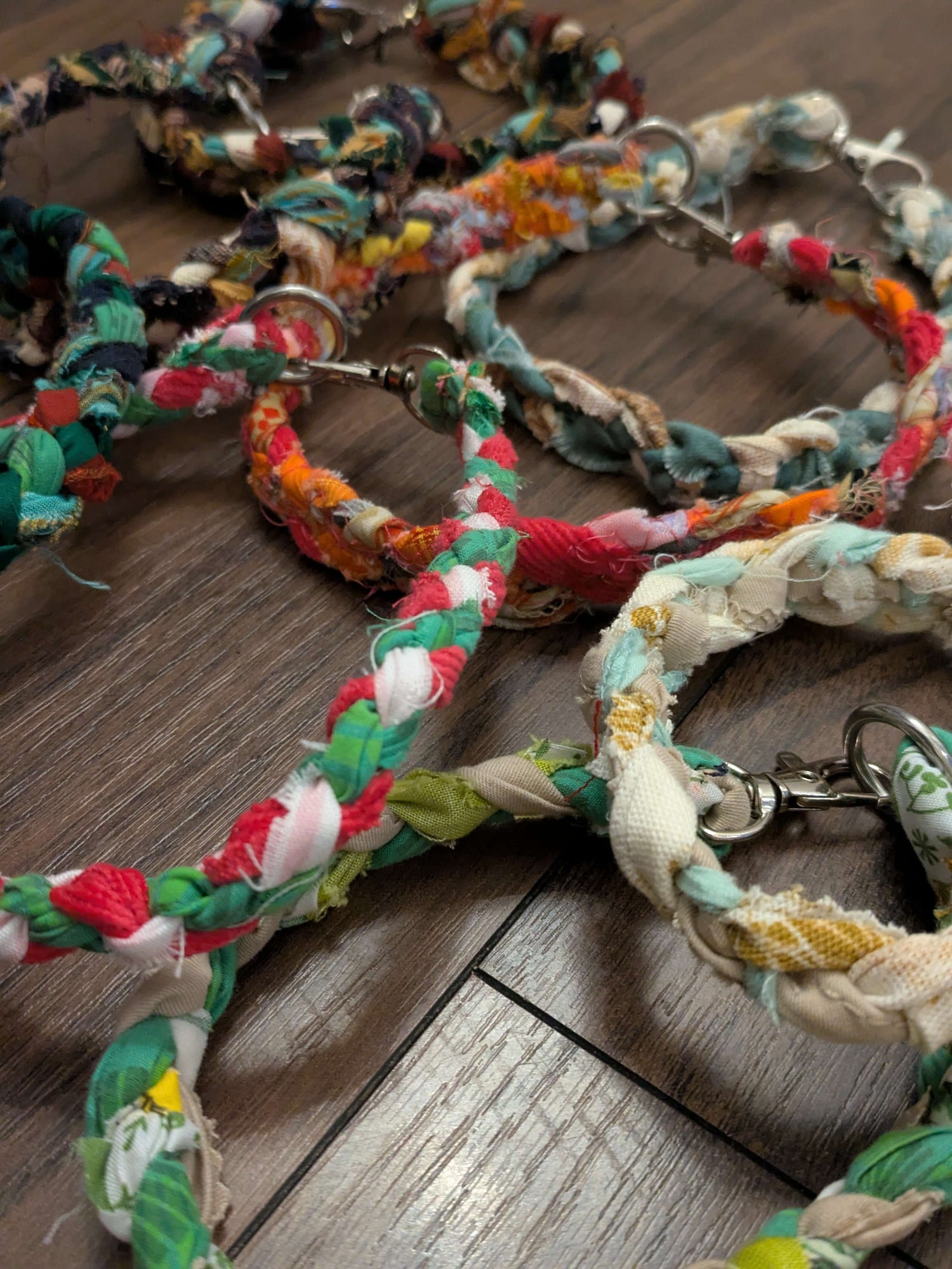 Soft handmade house collars for dogs – upcycled, comfortable, and perfect for ID tags at home in the UK