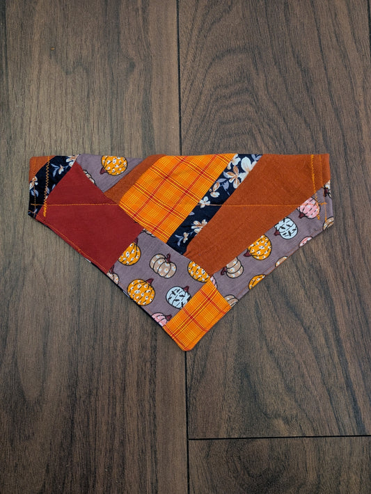 Patchwork Dog Bandana -M