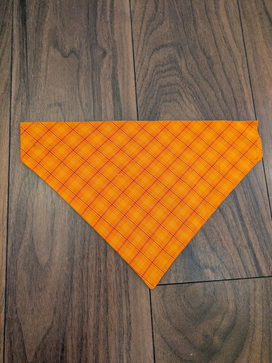 Orange Dog Bandana - L/XL