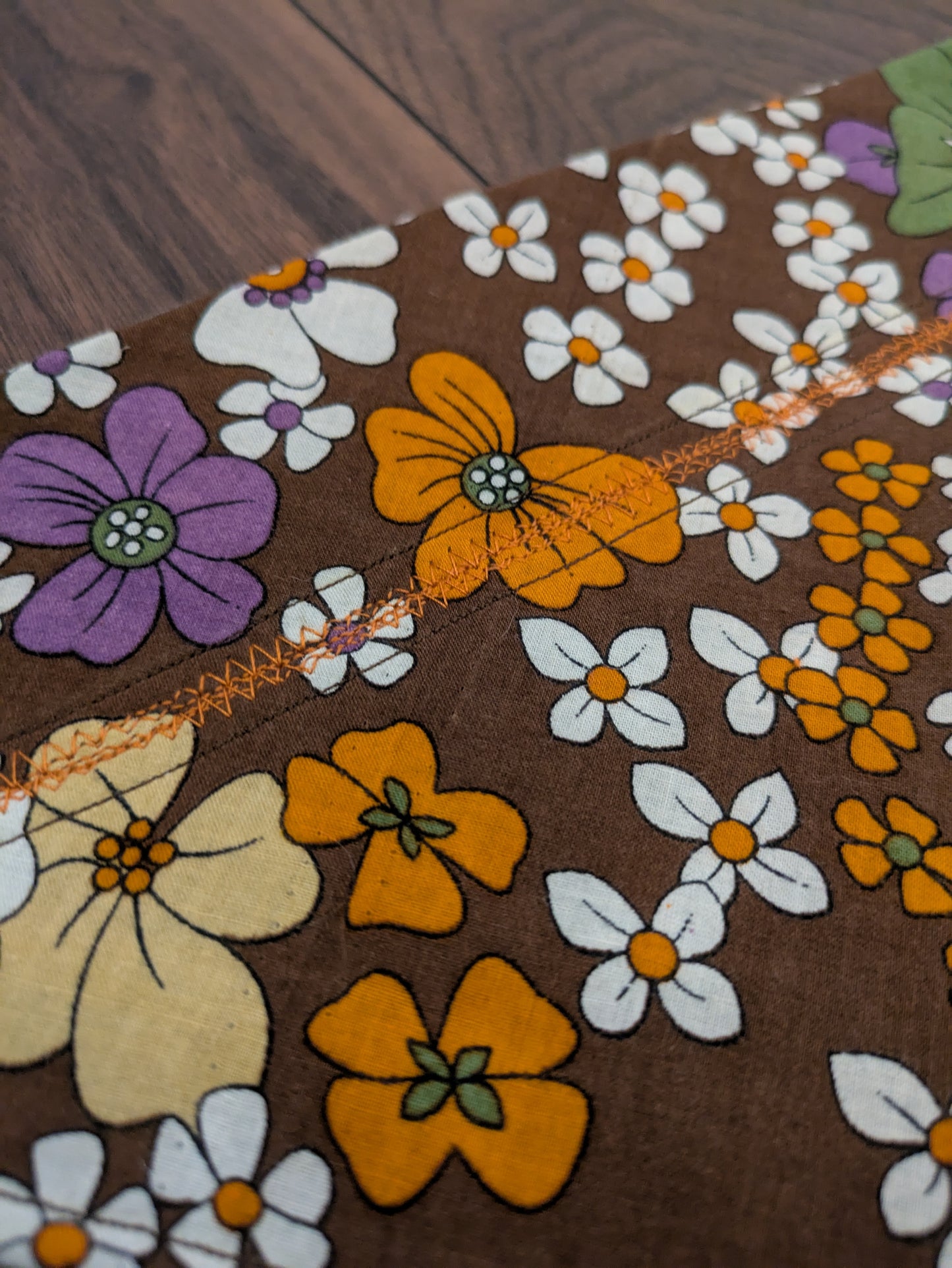 Retro Floral Dog Bandana