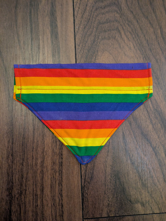 Rainbow Dog Bandana - S
