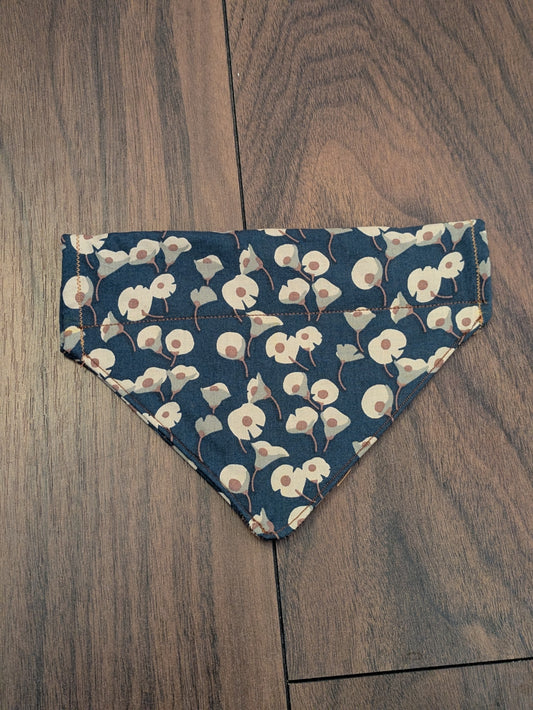 Floral Dog Bandana - S