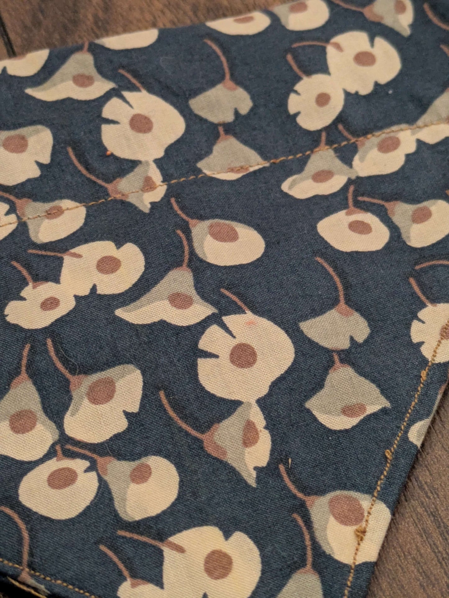 Floral Dog Bandana - S