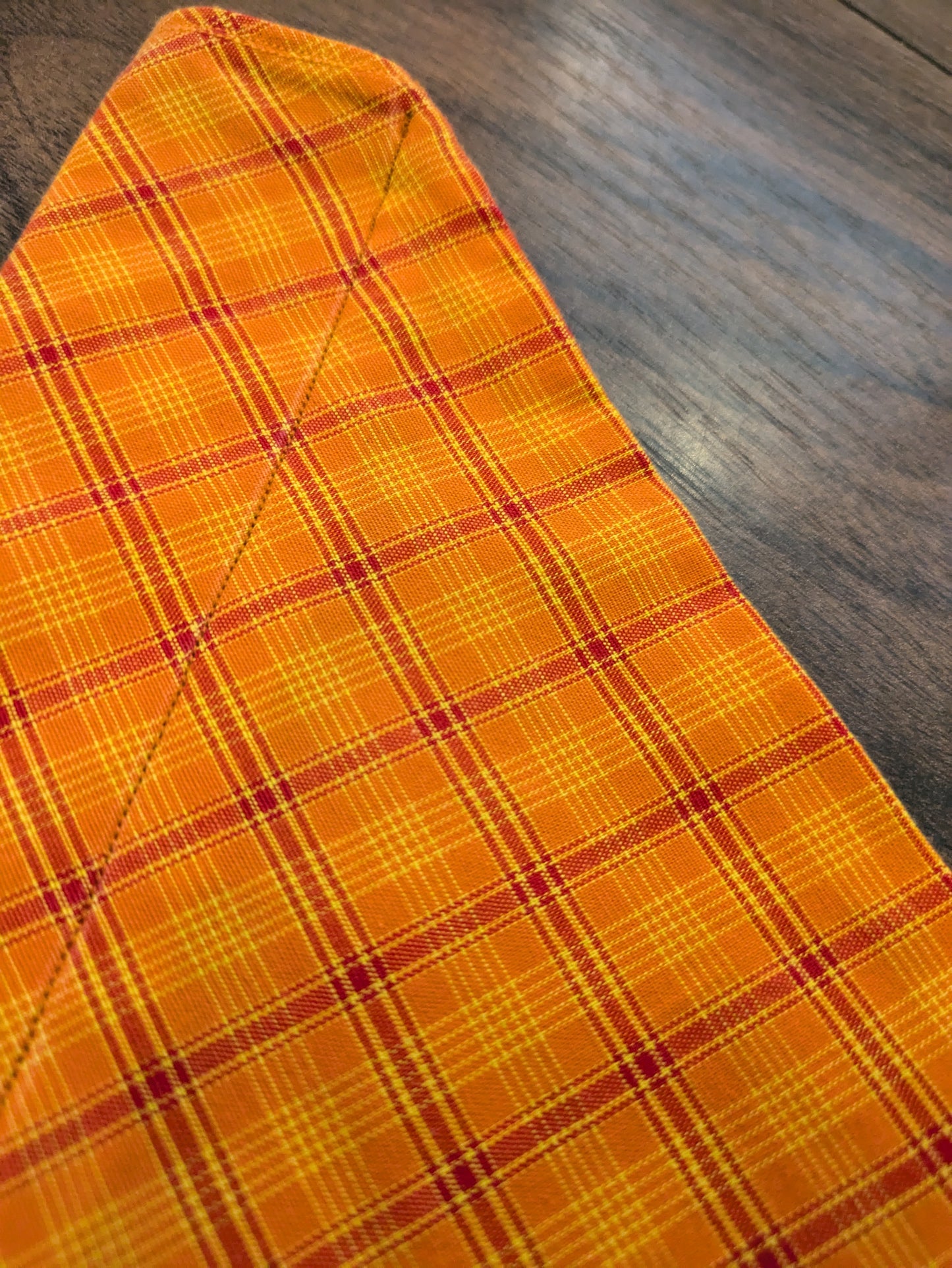Orange Dog Bandana - M
