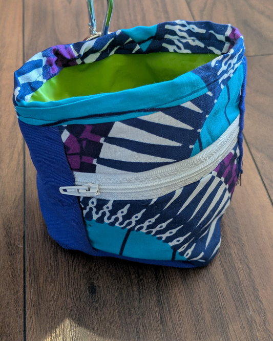 African print - dog treat pouch