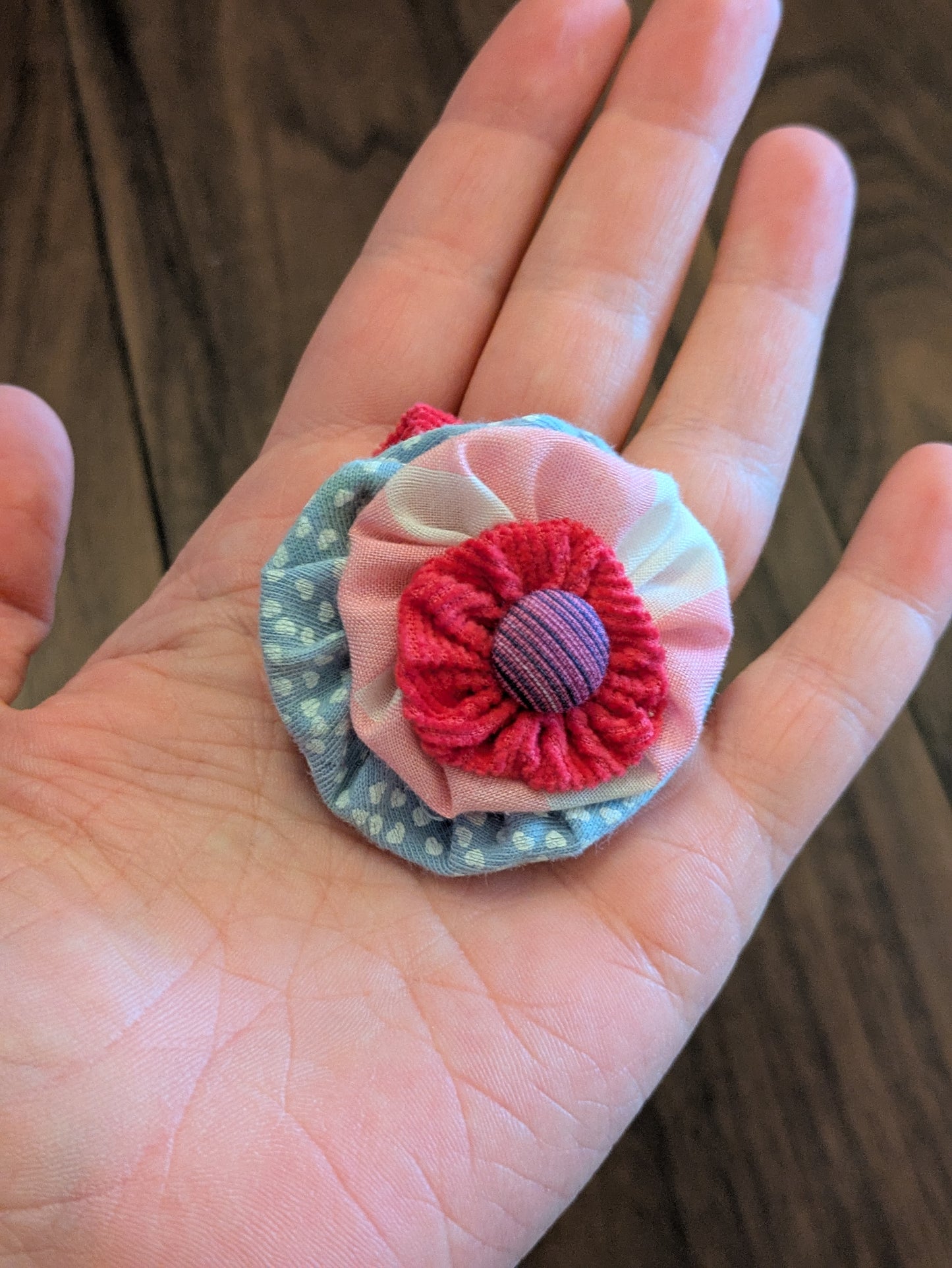 Dog harness/collar flower - cherry blossom