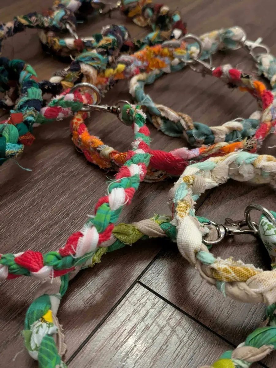 Rustic soft dog house collar - Medium - Fetch & Fettle