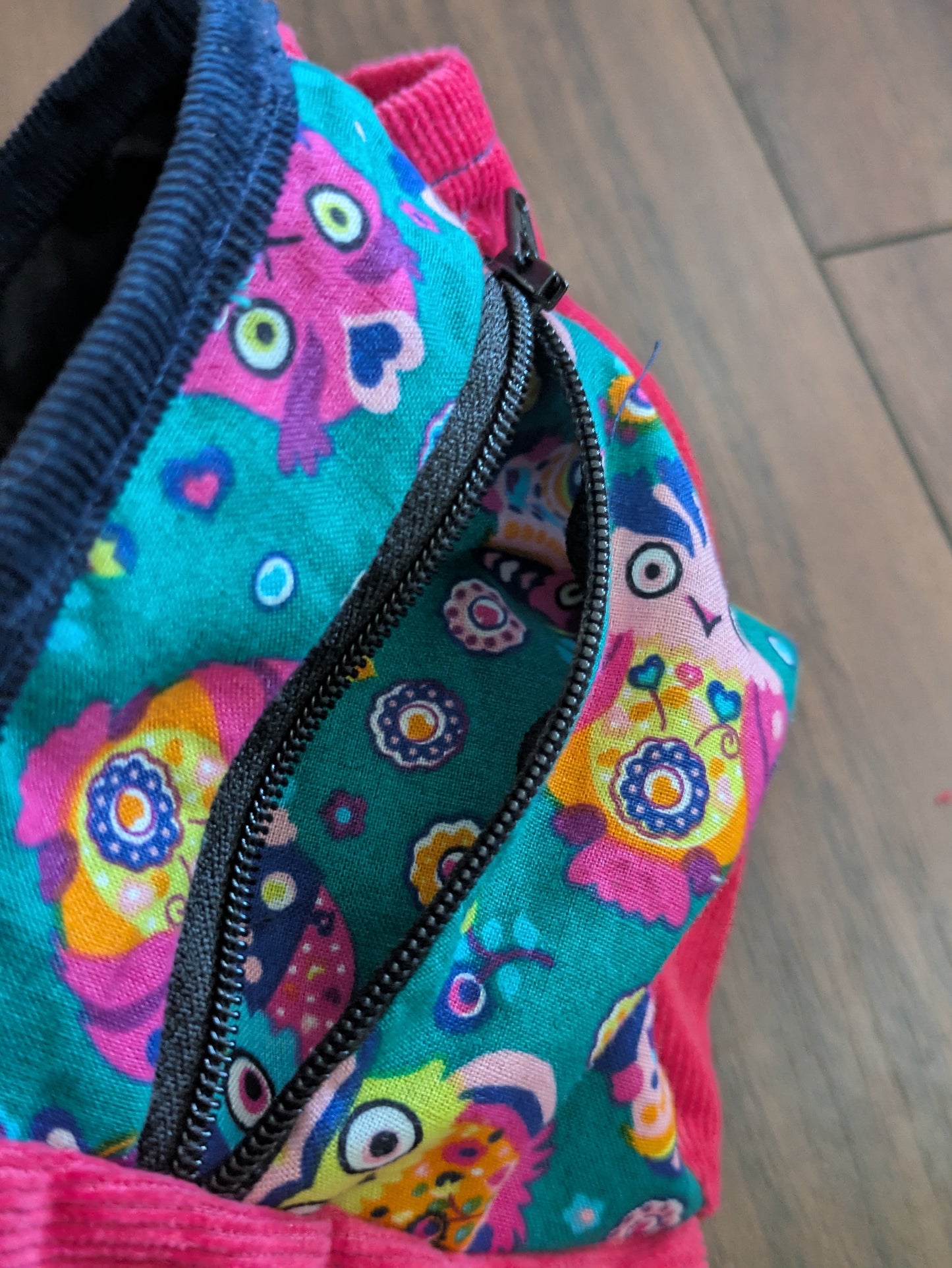 Bright owl - dog treat pouch