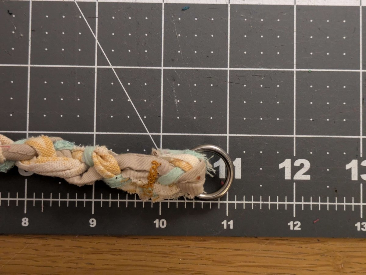 ID tag upcycled dog house collar - Small - Fetch & Fettle