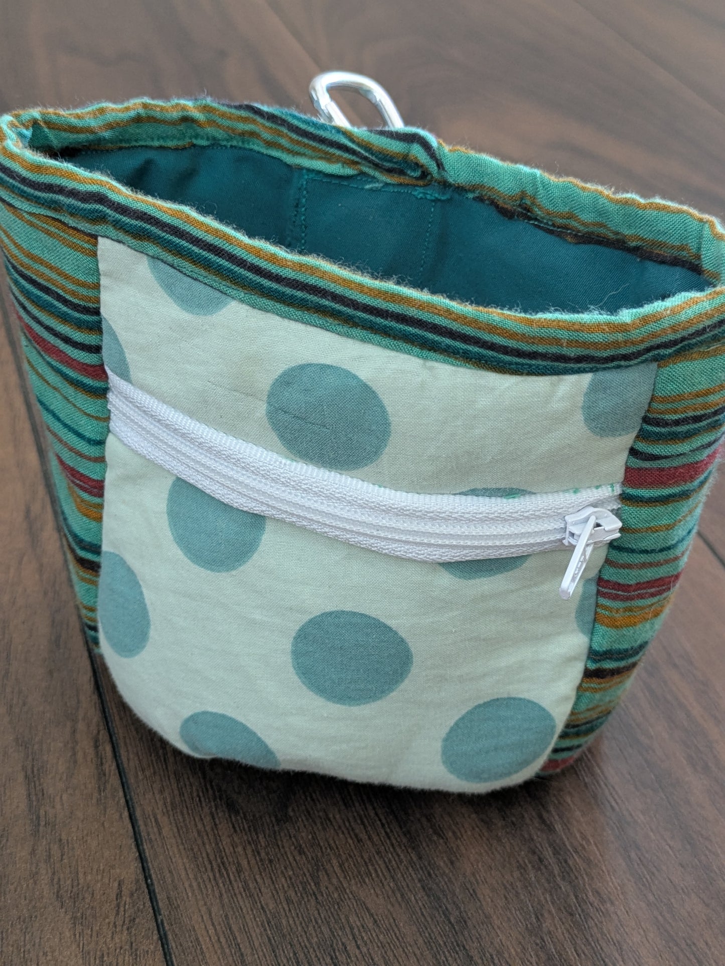 Turquoise spice - treat pouch