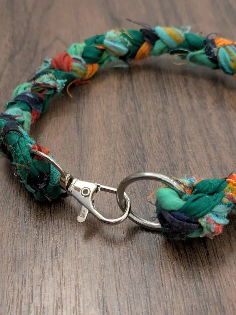 ID tag upcycled dog house collar - Small - Fetch & Fettle
