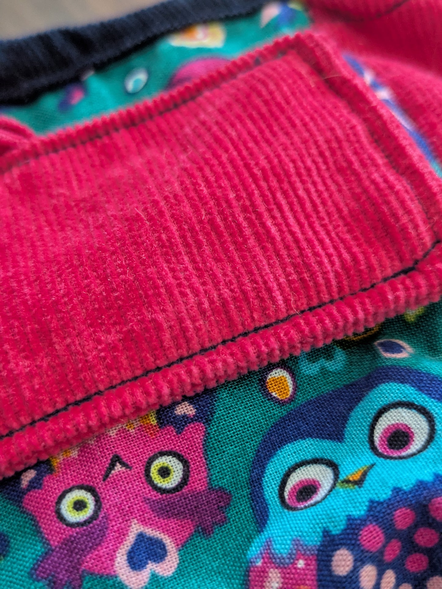 Bright owl - dog treat pouch